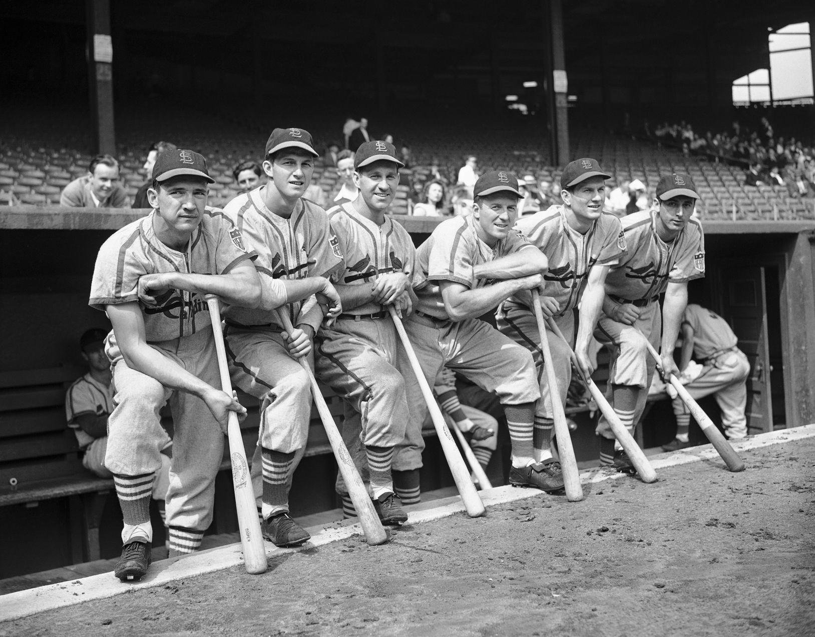 1942: Cardinals Slugging Outfield